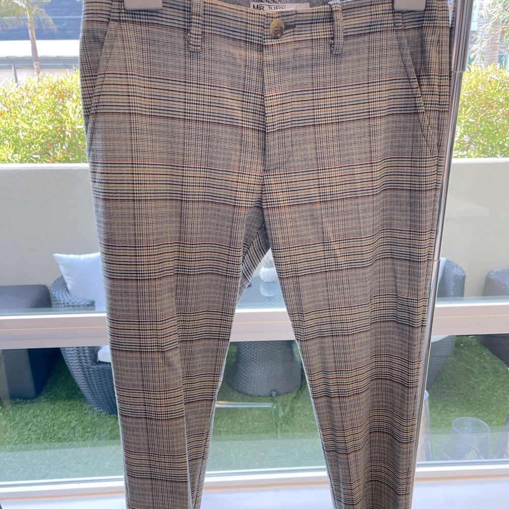 Mr. Turk plaid trouser